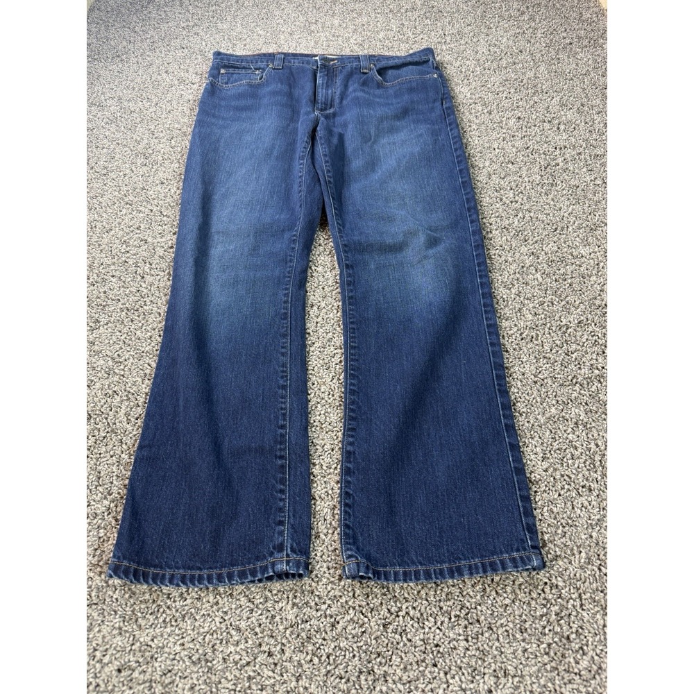 L.L. Bean Vintage 1912 Straight Leg Jeans Men's Size 36x30 Blue